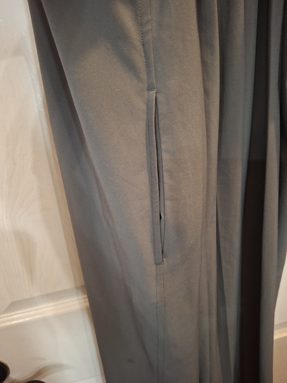 Athleta Hayes Olive Green Sleeveless Maxi Dress with Pockets - Picture 5 of 6